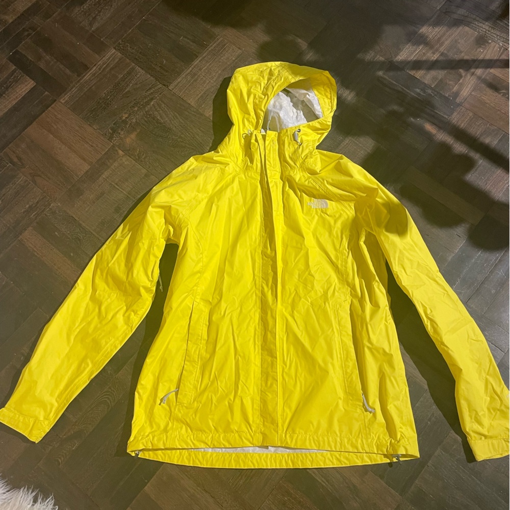 The North Face Large Yellow Rain Jacket